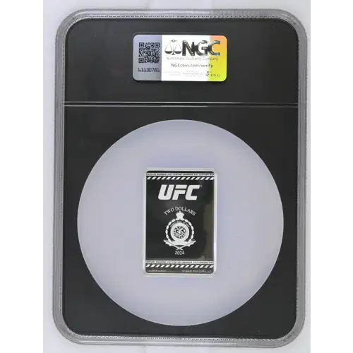 2024 UFC 300 - 1oz Max Holloway Silver Coin - Niue $2 - NGC PF70 (D-3)